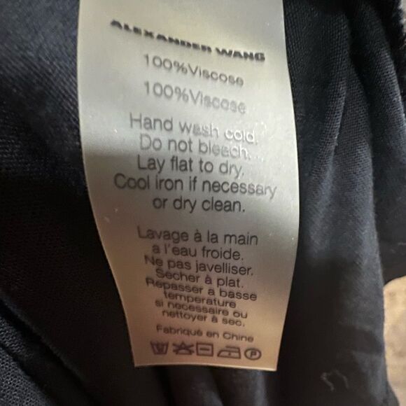 T Alexander Wang black tank top size XS - Picture 6 of 6